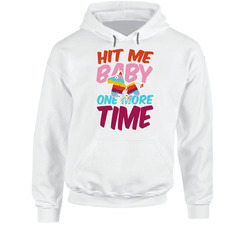 Hit Me Baby One More Time Funny Pinata Hooded Sweatshirt Hoodie