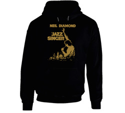 The Jazz Singer Neil Diamond Movie Hooded Sweatshirt Hoodie