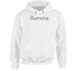 Illumina Inc Nasdaq Company Logo Employee Fan Hooded Sweatshirt Hoodie