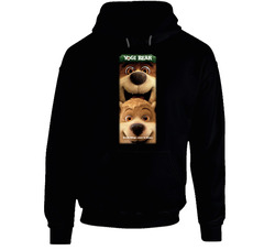 Yogi Bear Boo Boo Movie  Cartoon Hooded Sweatshirt Hoodie