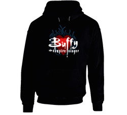 Buffy The Vampire Slayer Heart Hooded Sweatshirt Hoodie