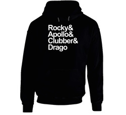 Rocky Apollo Clubber Drago Hooded Sweatshirt Hoodie