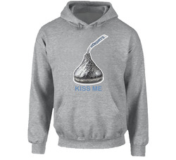 Hershey Kiss Kisses Chocolate Lovers Hooded Sweatshirt Hoodie