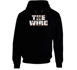 The Wire Logo Hooded Sweatshirt Hoodie The Wire Logo Hooded Sweatshirt Hoodie