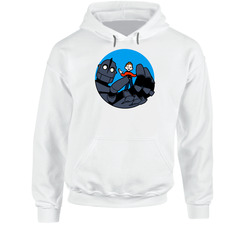 The Iron Giant Cartoon Classic Hooded Sweatshirt Hoodie