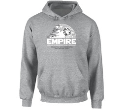 Star Wars Empire Rebuild Darth Death Star Hooded Sweatshirt Hoodie