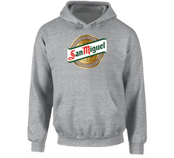 San Miguel International Beer Logo Hooded Sweatshirt Hoodie