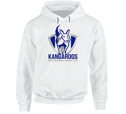 Kangaroos North Melbourne Football Sport Hooded Sweatshirt Hoodie
