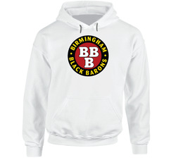Birmingham Black Barons Negro Baseball Team Retro Hooded Sweatshirt Hoodie Birmingham Black Barons Negro Baseball Team Retro Hooded Sweatshirt Hoodie