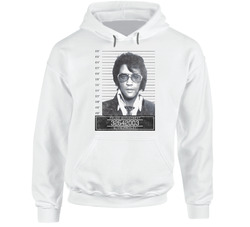 Elvis Presley Celebrity Mugshot Police Department Hooded Sweatshirt Hoodie Elvis Presley Celebrity Mugshot Police Department Hooded Sweatshirt Hoodie
