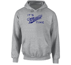 It's Von Miller Time Beer Logo Fan Hooded Sweatshirt Hoodie It's Von Miller Time Beer Logo Fan Hooded Sweatshirt Hoodie