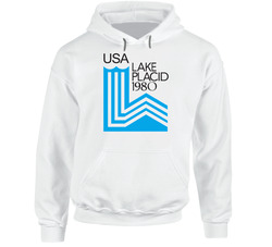 Usa Lake Placid 1980 Winter Olympics Hooded Sweatshirt Hoodie Usa Lake Placid 1980 Winter Olympics Hooded Sweatshirt Hoodie