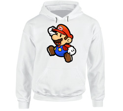 Super Mario Video Game Hooded Sweatshirt Hoodie Super Mario Video Game Hooded Sweatshirt Hoodie