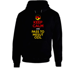 Keep Calm And Pass To Mesut Ozil Germany Futbol Soccer Euro 2016 Hooded Sweatshirt Hoodie Keep Calm And Pass To Mesut Ozil Germany Futbol Soccer Euro 2016 Hooded Sweatshirt Hoodie