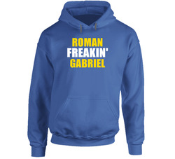 Roman Gabriel Freakin Football Los Angeles Sports California Hooded Sweatshirt Hoodie Roman Gabriel Freakin Football Los Angeles Sports California Hooded Sweatshirt Hoodie