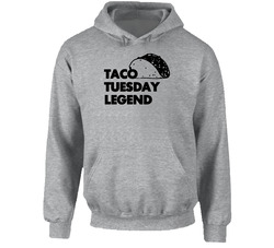 Funny Retro Taco Tuesday Eating Legend Food Hooded Sweatshirt Hoodie Funny Retro Taco Tuesday Eating Legend Food Hooded Sweatshirt Hoodie