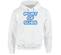 Port Of Subs Sandwhich Restaurant Hooded Sweatshirt Hoodie