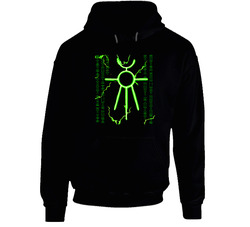 Warhammer 40k Necron Symbol Hooded Sweatshirt Hoodie Warhammer 40k Necron Symbol Hooded Sweatshirt Hoodie