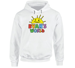 Ryan's World Logo Youtube Toy Reviewer Hooded Sweatshirt Hoodie Ryan's World Logo Youtube Toy Reviewer Hooded Sweatshirt Hoodie
