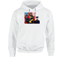 Jean Michel Basquiat Graffiti Artist Hooded Sweatshirt Hoodie Jean Michel Basquiat Graffiti Artist Hooded Sweatshirt Hoodie