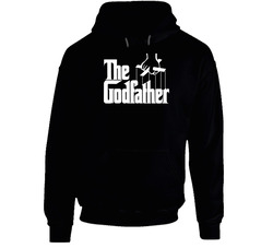 Godfather Movie Logo Hooded Sweatshirt Hoodie Godfather Movie Logo Hooded Sweatshirt Hoodie