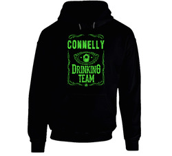 Connelly Irish Drinking Team Whiskey Beer Custom Last Name St Patricks Day Hooded Sweatshirt Hoodie Connelly Irish Drinking Team Whiskey Beer Custom Last Name St Patricks Day Hooded Sweatshirt Hoodie