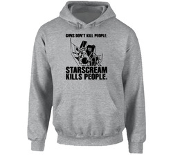 Starscream Kils Carton Robot Hooded Sweatshirt Hoodie Starscream Kils Carton Robot Hooded Sweatshirt Hoodie