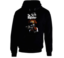 The Dogfather Funny Rowlf Muppets Parody Hooded Sweatshirt Hoodie