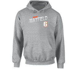 Baker Mayfield 6 Favorite Player Cleveland Football Fan Hooded Sweatshirt Hoodie