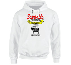 Sopranos Satriales Pork Store Mob Mafia Hooded Sweatshirt Hoodie