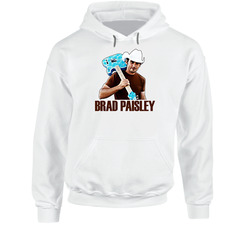 Brad Paisley Country Singer Hooded Sweatshirt Hoodie Brad Paisley Country Singer Hooded Sweatshirt Hoodie
