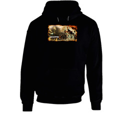 Uncharted 2 Among Thieves Action Video Game Hooded Sweatshirt Hoodie Uncharted 2 Among Thieves Action Video Game Hooded Sweatshirt Hoodie