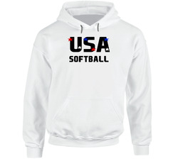 Softball Usa Hobbies Sports And Activities Hooded Sweatshirt Hoodie Softball Usa Hobbies Sports And Activities Hooded Sweatshirt Hoodie