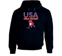 Team Usa Field Hockey Paris 2024 Sports Hooded Sweatshirt Hoodie