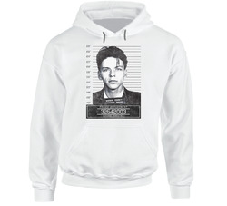 Frank Sinatra Celebrtiy Mugshot Police Department Hooded Sweatshirt Hoodie Frank Sinatra Celebrtiy Mugshot Police Department Hooded Sweatshirt Hoodie