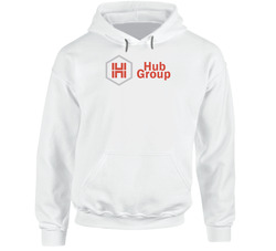 Hub Group Inc Nasdaq Company Logo Employee Fan Hooded Sweatshirt Hoodie Hub Group Inc Nasdaq Company Logo Employee Fan Hooded Sweatshirt Hoodie