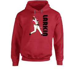 Barry Larkin Reds Hooded Sweatshirt Hoodie Barry Larkin Reds Hooded Sweatshirt Hoodie