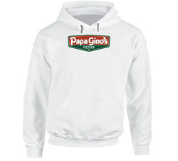 Papa Gino's Pizza Restaurant Foodie Tour Brand Logo Fan Hooded Sweatshirt Hoodie Papa Gino's Pizza Restaurant Foodie Tour Brand Logo Fan Hooded Sweatshirt Hoodie
