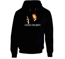 Hans Gruber Die Hard Hooded Sweatshirt Hoodie