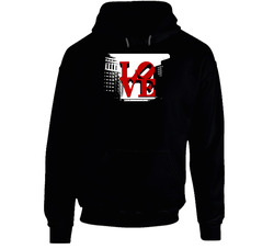 Philadelphia Love Park Cool Statue Hooded Sweatshirt Hoodie Philadelphia Love Park Cool Statue Hooded Sweatshirt Hoodie