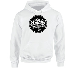 Ole Smoly Tennessee Moonshine Label Logo Hooded Sweatshirt Hoodie Ole Smoly Tennessee Moonshine Label Logo Hooded Sweatshirt Hoodie