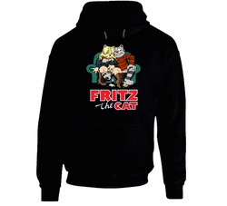 Fritz The Cat Movie Hooded Sweatshirt Hoodie