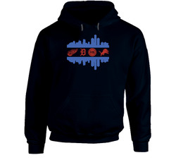 Detroit City All Professional Sports Teams Super Fan Hooded Sweatshirt Hoodie Detroit City All Professional Sports Teams Super Fan Hooded Sweatshirt Hoodie