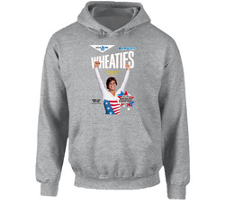 Wheaties The Breakfast Of Champions Mary Lou Retton Gymnastics Champ Hooded Sweatshirt Hoodie Wheaties The Breakfast Of Champions Mary Lou Retton Gymnastics Champ Hooded Sweatshirt Hoodie