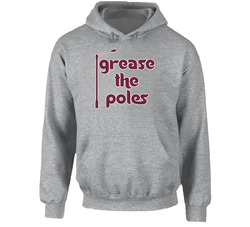 Grease The Poles Retro Philadelphia Colors Hooded Sweatshirt Hoodie Grease The Poles Retro Philadelphia Colors Hooded Sweatshirt Hoodie