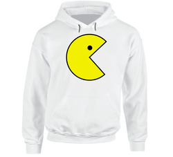 Pac-man Video Game Character Hooded Sweatshirt Hoodie Pac-man Video Game Character Hooded Sweatshirt Hoodie