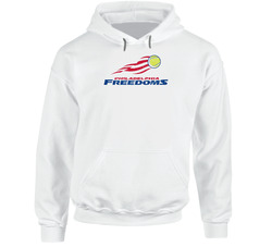 Philadelphia Freedoms World Team Tennis League Retro Team Logo Hooded Sweatshirt Hoodie