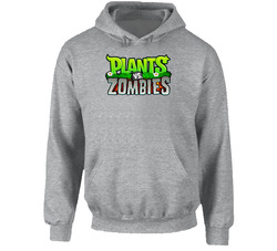 Plants Vs Zombies Smart Phone App Game Hooded Sweatshirt Hoodie Plants Vs Zombies Smart Phone App Game Hooded Sweatshirt Hoodie