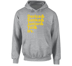 Derice Sanka Junior Yul Irv Cool Runnings Jamaican Bobsled Retro 90s Sports Movie Fan Hooded Sweatshirt Hoodie