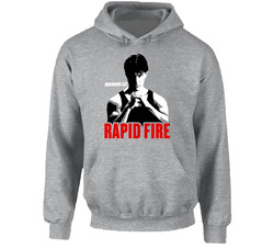 Brandon Lee Rapid Fire Movie Fan Hooded Sweatshirt Hoodie